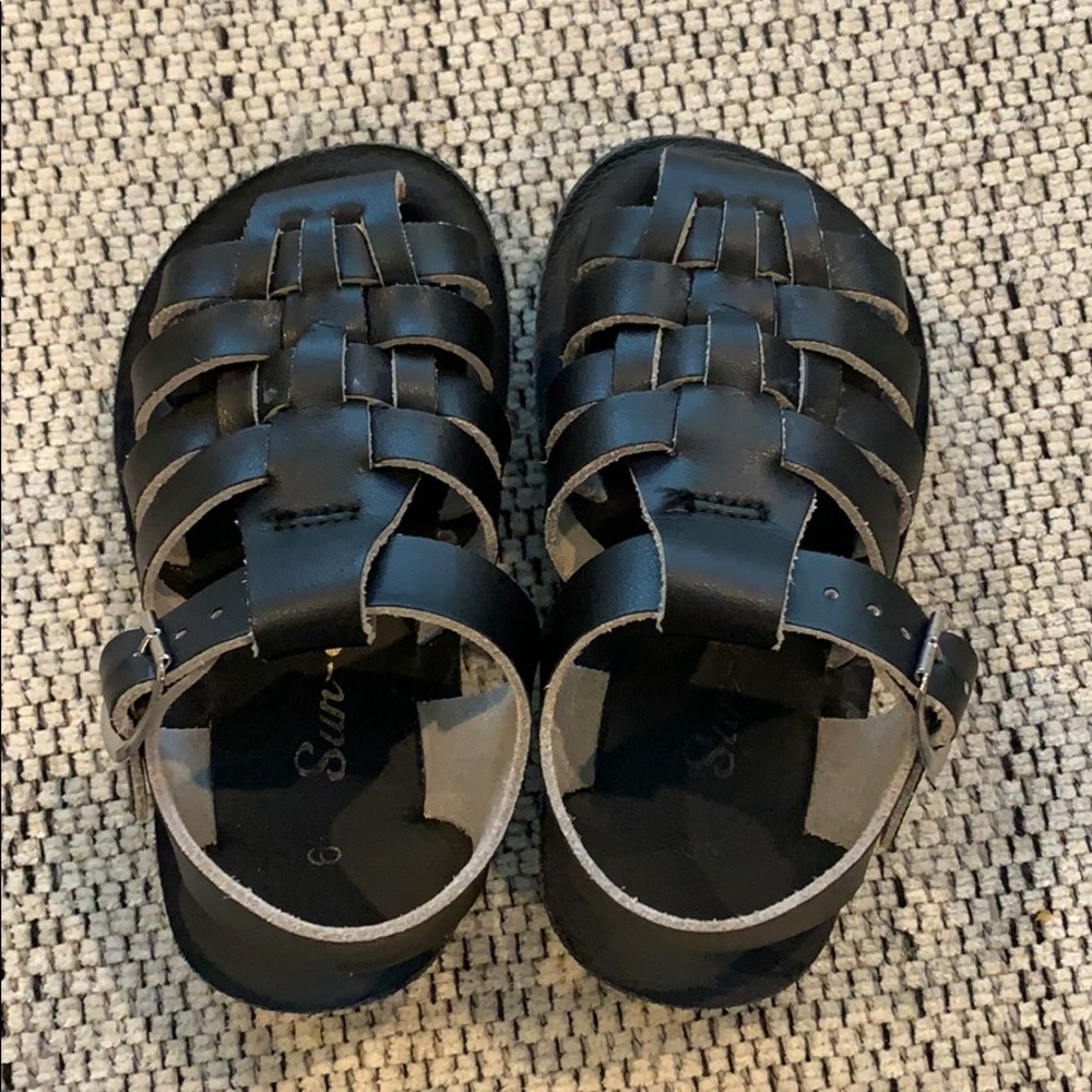 Salt water sandals for toddler
